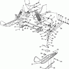 0975378 ULTRA TOURING Front suspension and ski ultra touring 0975378 and europ...