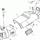 0971760 440 XC Seat and gas tank 440 xc 0971760