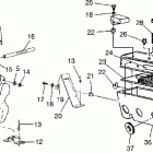 0971776 600 XC Масляный бак и воздуховод