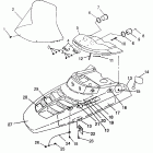 E972761 EURO TRAIL Hood  trail 0972761, european trail e972761,  trail tour...