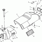 0971776 600 XC Seat and gas tank 600 xc 0971776 and european 600 xc e97...