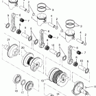 0975678 ULTRA SPX Поршень и коленвал