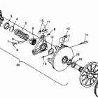 0973357 XLT TOURING Drive clutch xlt touring 0973357 and european xlt tourin...