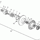 H975782 STORM S.E. Driven clutch storm 0975782, storm s.e. h975782, europea...