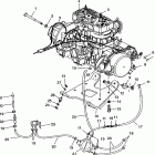 0971766 700 XC Engine mounting 700 xc 0971766