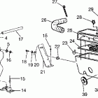 0971760 440 XC Масляный бак и воздуховод