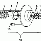 0976778 ULTRA Driven clutch ultra 0976778 and european ultra e976778