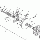 0972065 WIDETRAK LX Drive clutch widetrak lx 0972065 and  european widetrak ...