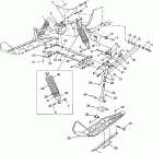 0976768 RXL Front suspension and ski rxl 0976768