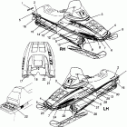 0970961 TRAIL RMK Decals trail rmk 0970961