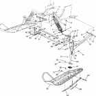 0972061 WIDETRAK GT Front suspension and ski widetrak gt 0972061 and europea...