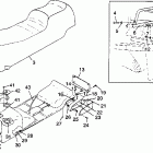 0973365 CLASSIC TOURING Seat and gas tank classic touring 0973365 and european c...