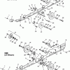 H975782 STORM S.E. Rail mounting (suspension) storm 0975782, storm s.e. h97...