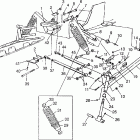 0970566 700 SKS Front suspension and ski 700 rmk 0970966, 700 sks 097056...