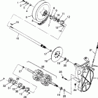 0972964 500 RMK Drive train  500 0972764,  european 500 e972764,  500 sk...