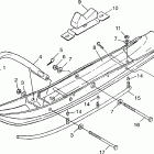 0971660 440 XCR Ski 440 xcr 0971660