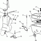 0972061 WIDETRAK GT Oil tank  /  air box widetrak gt 0972061 and european wi...