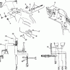 H975782 STORM S.E. Console and wire harness storm 0975782, storm s.e. h9757...
