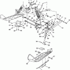 0973776 XLT LTD SP Front suspension and ski xlt ltd sp 0973776