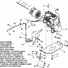 0972964 500 RMK Engine mounting 500 0972764,  european 500 e972764,  500...