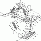 0961676 600 XCR Front suspension and ski 600 xcr 0961676 and european 60...