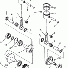 E963365 EURO CLASSIC TOURING Piston and crankshaft classic touring 0963365 and europe...