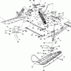 0962564 500 CARB SKS Front suspension and ski 500 carb 0962764