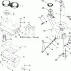 0965677 600 XCR SP Oil tank  /  air box assembly 600 xcr sp 0965677 and eur...