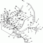 0961760 XCR 440 SP Steering 440 xcr sp 0961760