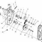 0962564 500 CARB SKS Chaincase assembly 500 carb 0962764, 500 carb sks 096256...