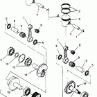 0960443 SPORT Piston and crankshaft sport 0960443, sport touring 09602...