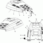 0961760 XCR 440 SP Капот