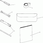 0961676 600 XCR Tool kit 600 xcr 0961676 and european 600 xcr e961676