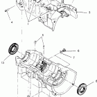 0961660 440 XCR Crankcase 440 xcr 0961660