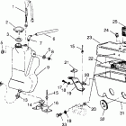 0960143 TRAN SPORT Oil tank  /  air box tran sport 0960143 and  euro tran s...