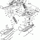 0962564 500 CARB SKS Front suspension and ski 500 carb sks 0962564,  european...