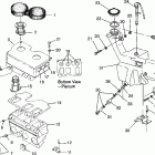 0960578 ULTRA SKS Oil tank  /  air box ultra sks 0960578, european ultra s...