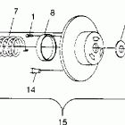 0966676 XLT SP Driven clutch xlt sp 0966676 and  european xlt sp e96667...