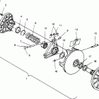 0962574 500 EFI SKS Drive clutch 500 efi sks 0962574, 500 efi rmk 0962974, a...