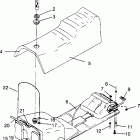 0960143 TRAN SPORT Seat and gas tank tran sport 0960143 and  euro tran spor...