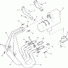 0965677 600 XCR SP Exhaust system 600 xcr sp 0965677 and european 600 xcr s...
