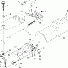 0960443 SPORT Seat and gas tank sport 0960443, sport touring 0960243 a...
