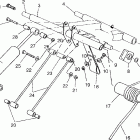 0960443 SPORT Rear torque arm sport touring 0960243 and european sport...