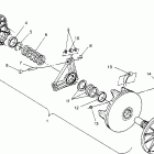 0960143 TRAN SPORT Drive clutch tran sport 0960143 and  euro tran sport e96...