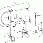 0961660 440 XCR Exhaust system 440 xcr 0961660