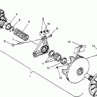 0960443 SPORT Drive clutch sport 0960443, sport touring 0960243  and e...