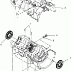 0962574 500 EFI SKS Crankcase 500 efi sks 0962574, 500 efi rmk 0962974, and ...