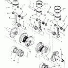 0966768 RXL Piston and crankshaft rxl 0966768