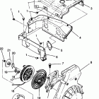 0962061 WIDETRAK GT Blower housing & recoil starter widetrak gt 0962061 and ...