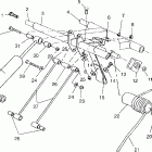 0961676 600 XCR Rear torque arm 600 xcr 0961676 and european 600 xcr e96...